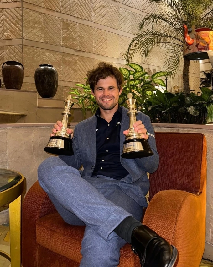 Magnus Carlsen, người chơi cờ 